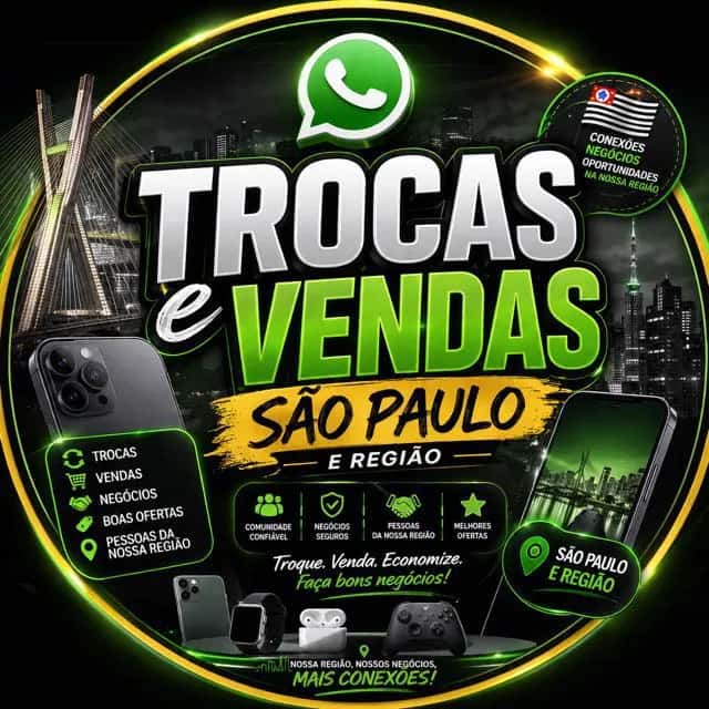 Trocas & Vendas SP e Região — grupos de WhatsApp