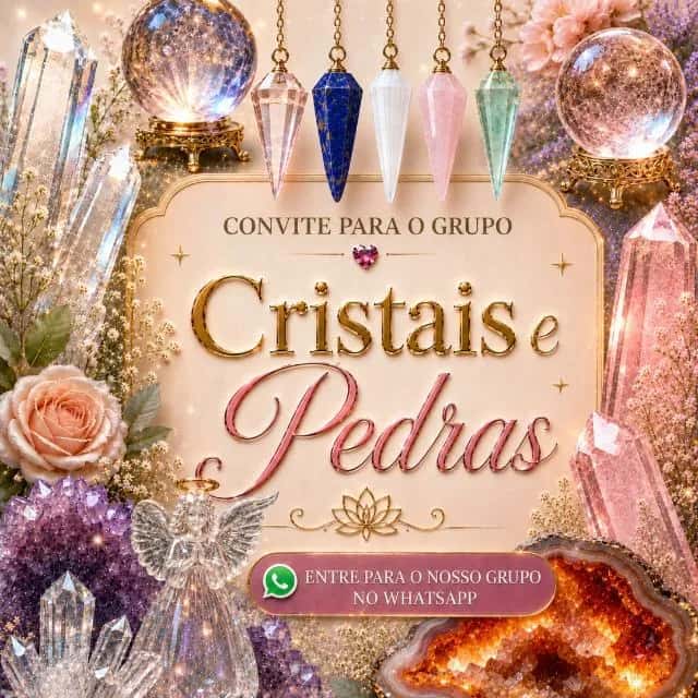 Cristais Pedras — grupos de WhatsApp
