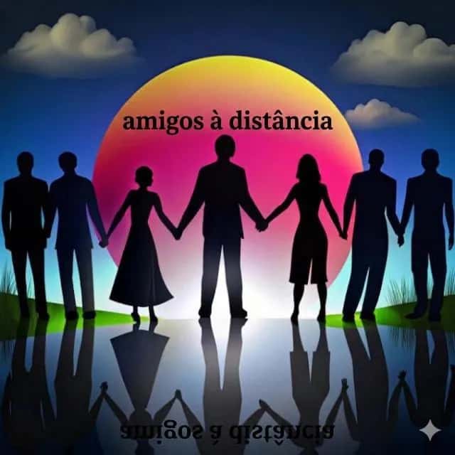 Amigos à distância🤝 — grupos de WhatsApp