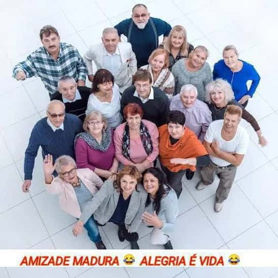 Amizade Madura Alegria É Vida — grupos de WhatsApp