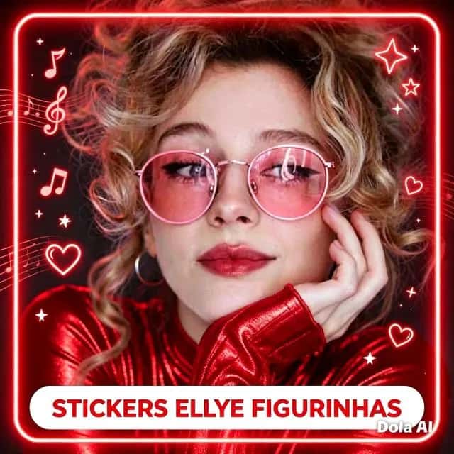 Stickers Ellye Figurinhas — grupos de WhatsApp