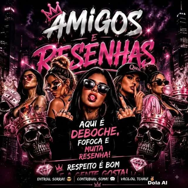 Amigos e Resenhas — grupos de WhatsApp