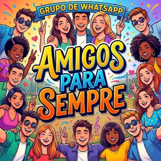 🥰AMIGOS PARA SEMPRE ❤️ — grupos de WhatsApp
