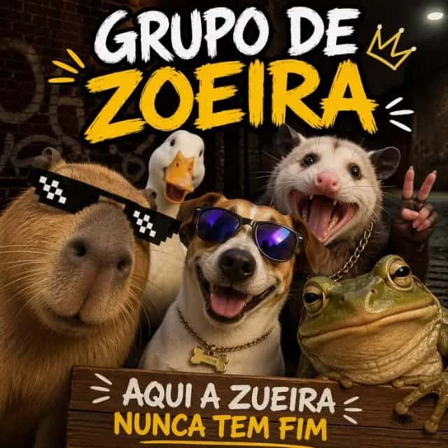 Amizades e Diversões e Figurinhas — grupos de WhatsApp