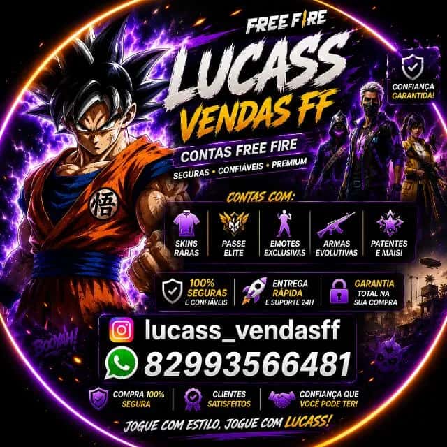 Lojinha Lcs Vendas Contas FF OFC — grupos de WhatsApp