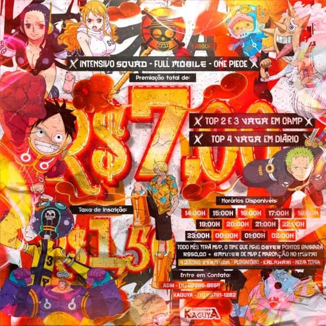 Intensivo One Piece - 1,50$ 03 — grupos de WhatsApp
