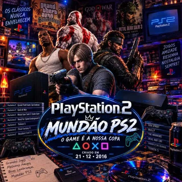 Mundão PS2! — grupos de WhatsApp