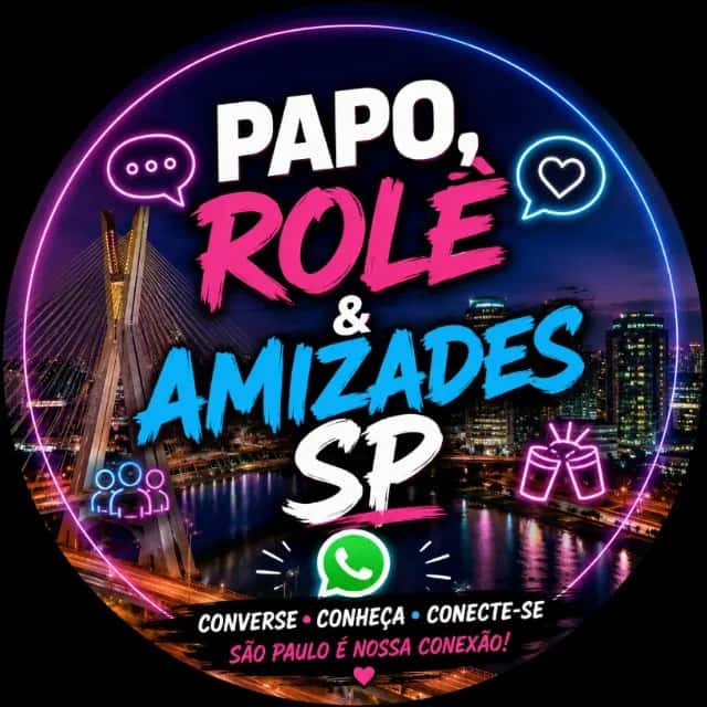 Papo, Role & Amizades SP — grupos de WhatsApp