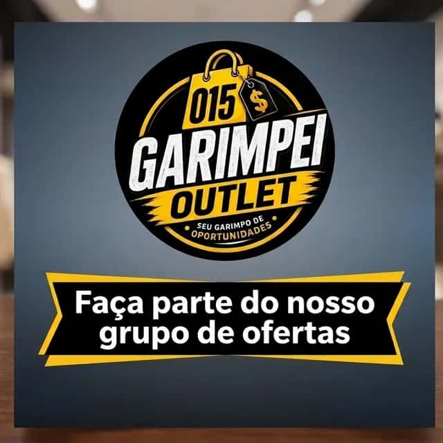 Garimpei Outlet — grupos de WhatsApp