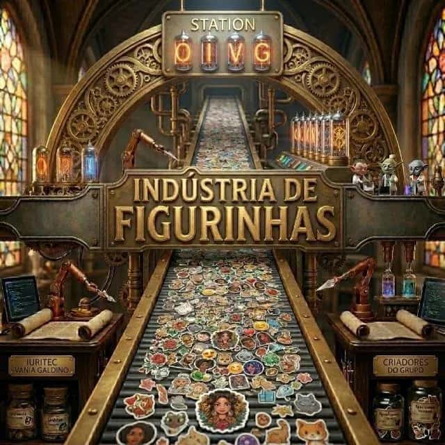 Indústria de Figurinhas — grupos de WhatsApp