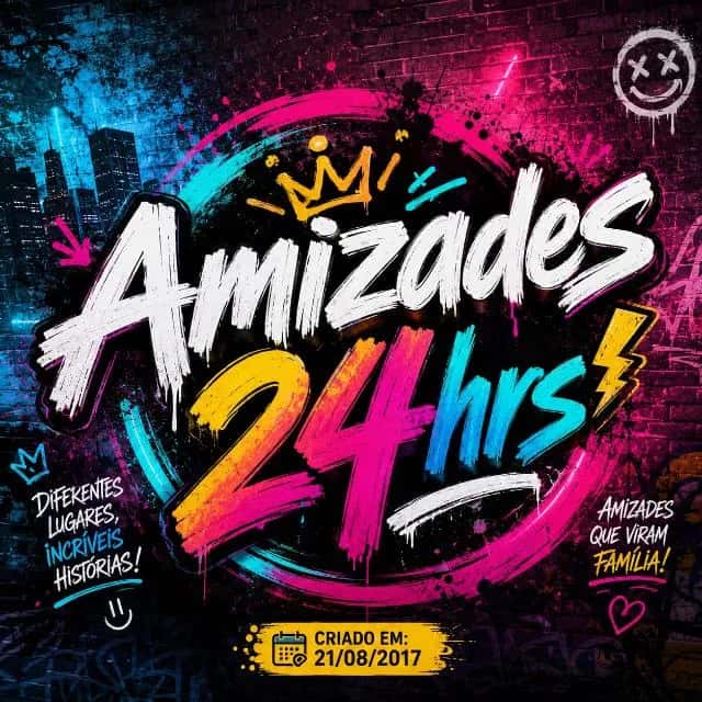 Amizade 24 Horas — grupos de WhatsApp