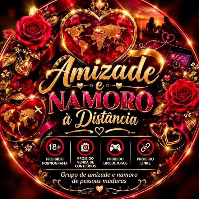 Amizade e Namoro Maduro à Distância — grupos de WhatsApp