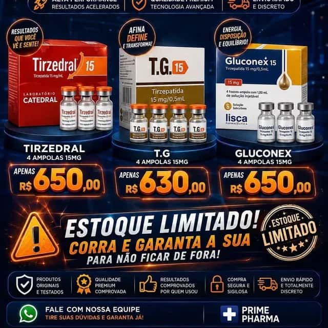 GRUPO DE EMAGRECIMENTO TIZERPATIDA — grupos de WhatsApp