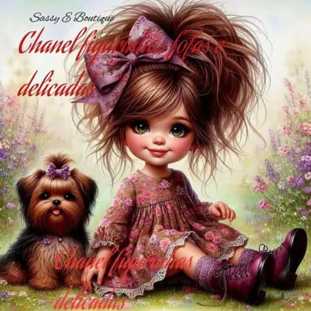 Chanel Figurinhas Fofas Delicadas — grupos de WhatsApp