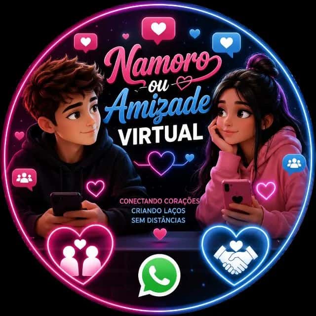 👨‍❤️‍💋‍👨NAMORO OU AMIZADE VIRTUAL 🤝📱 — grupos de WhatsApp