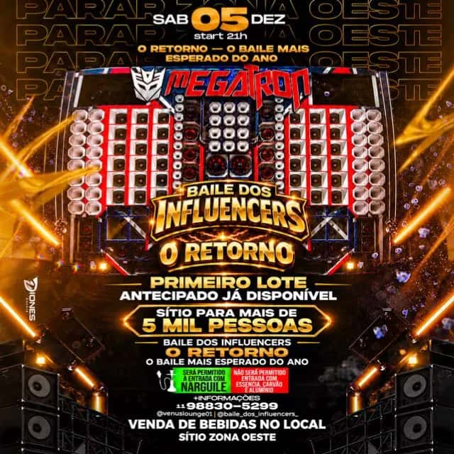 Paredão Megatron — grupos de WhatsApp