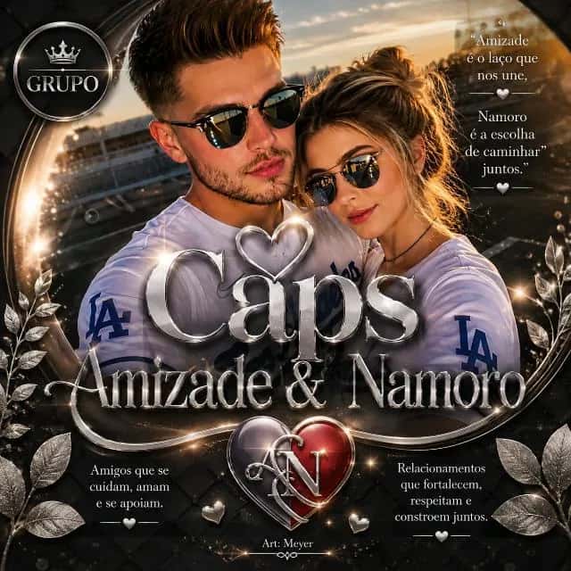 Caps Amizade e namoro — grupos de WhatsApp