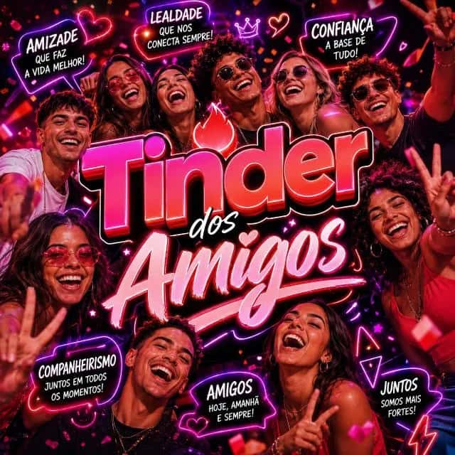 Tinder Dos Amigos — grupos de WhatsApp