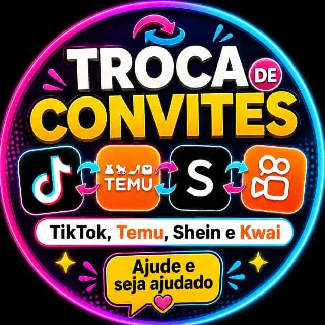 Troca De Convites TikTok & Mais — grupos de WhatsApp
