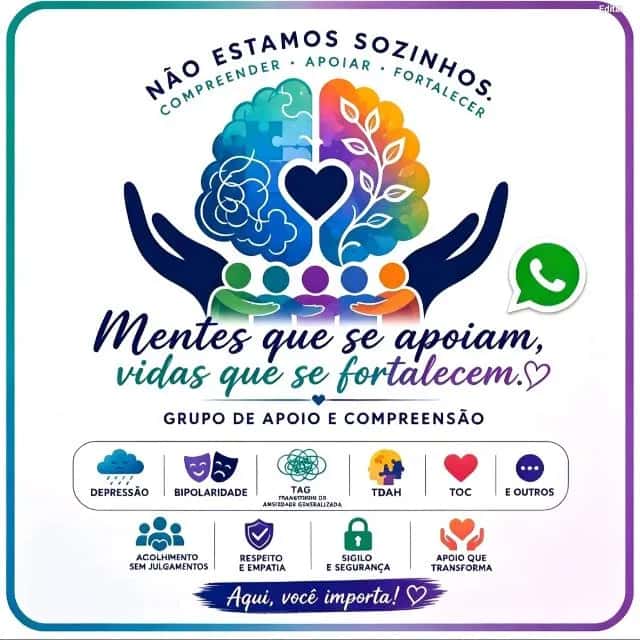 Mentes Que Se Apoiam — grupos de WhatsApp
