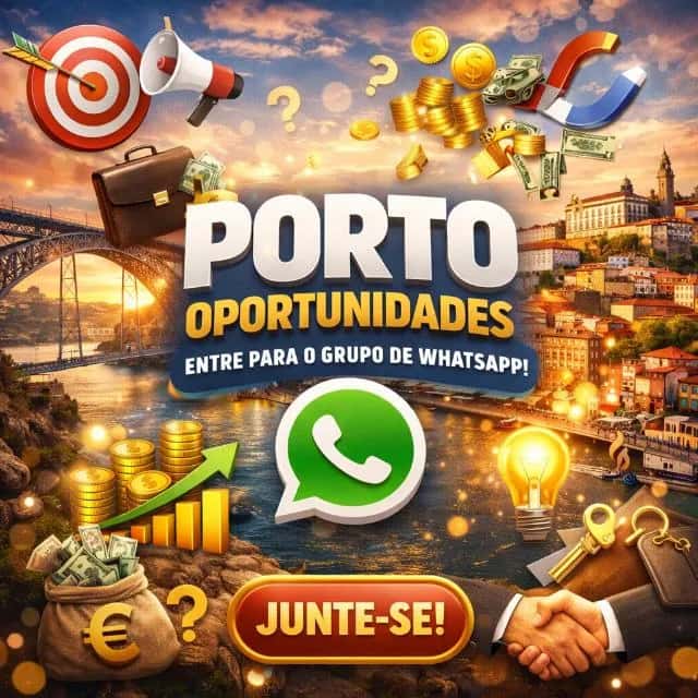 Porto Oportunidades — grupos de WhatsApp