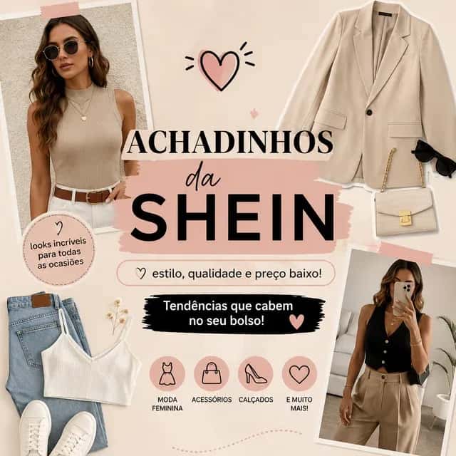 Achadinhos da Shein — grupos de WhatsApp