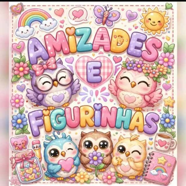 Amizade e Figurinhas — grupos de WhatsApp