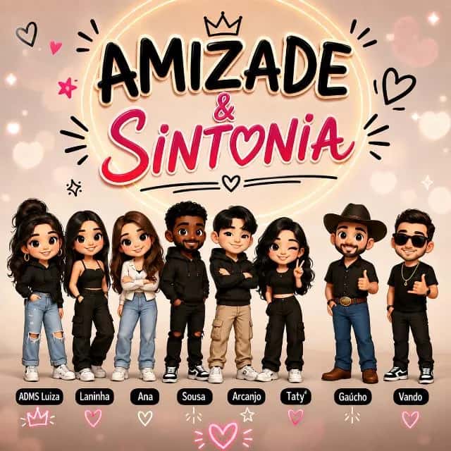 Amizade & Sintonia — grupos de WhatsApp