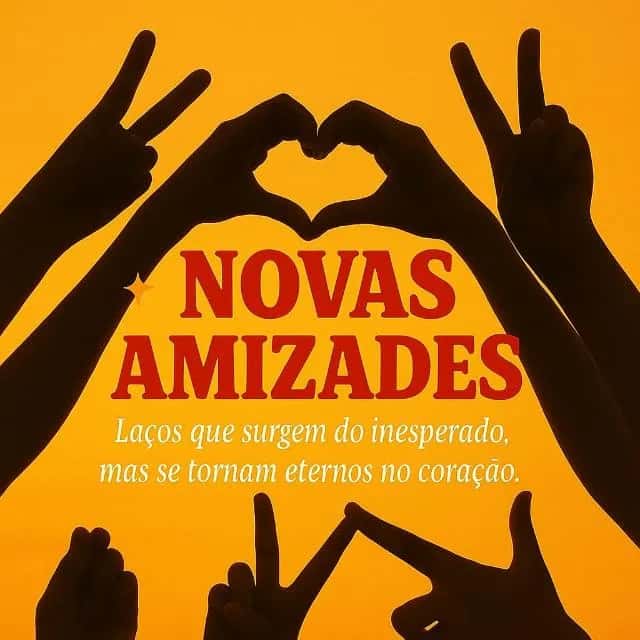 Novas Amizades — grupos de WhatsApp