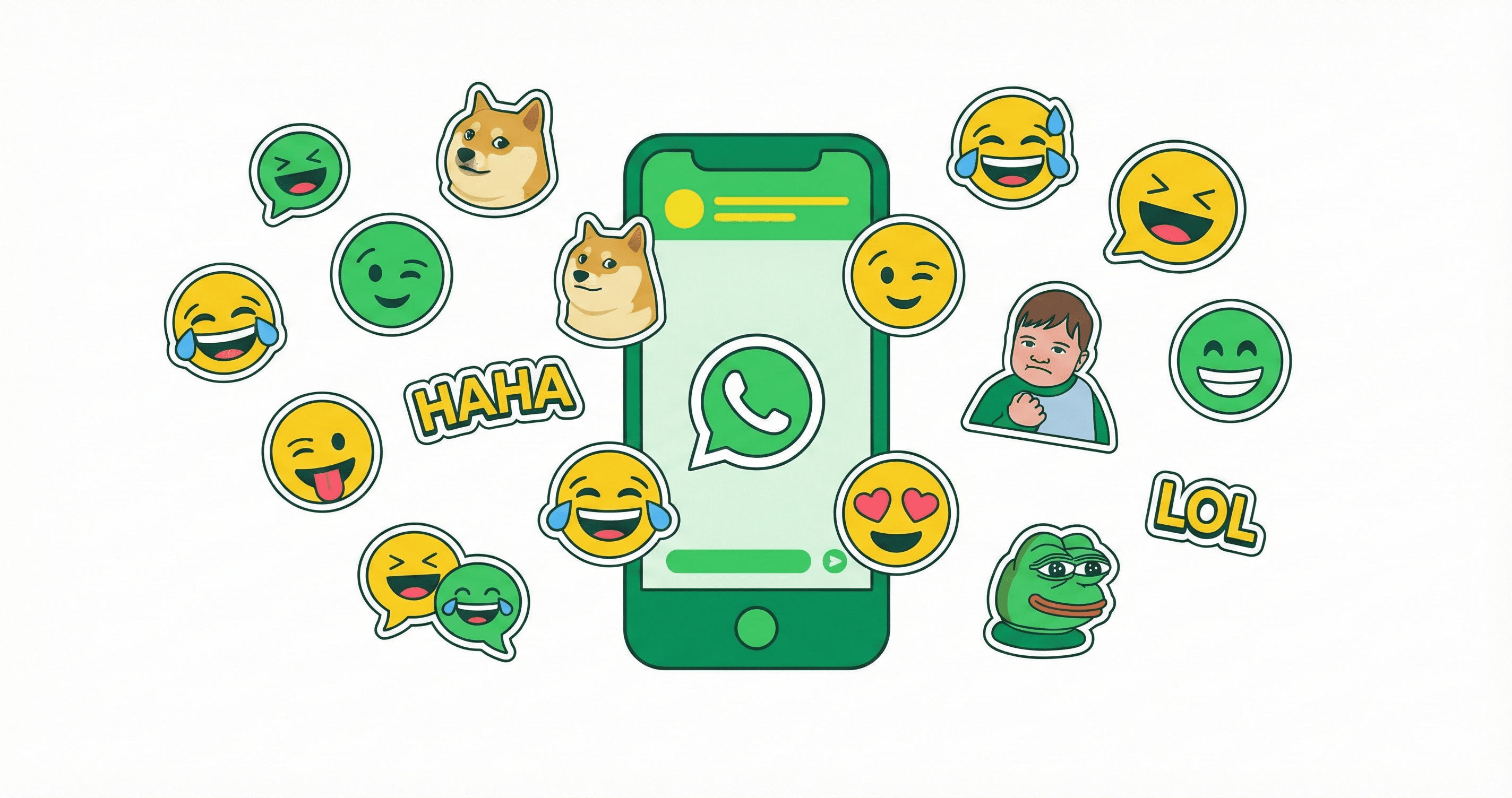 20+ Links de Grupos de Figurinhas WhatsApp (2026) - Memes e Stickers
