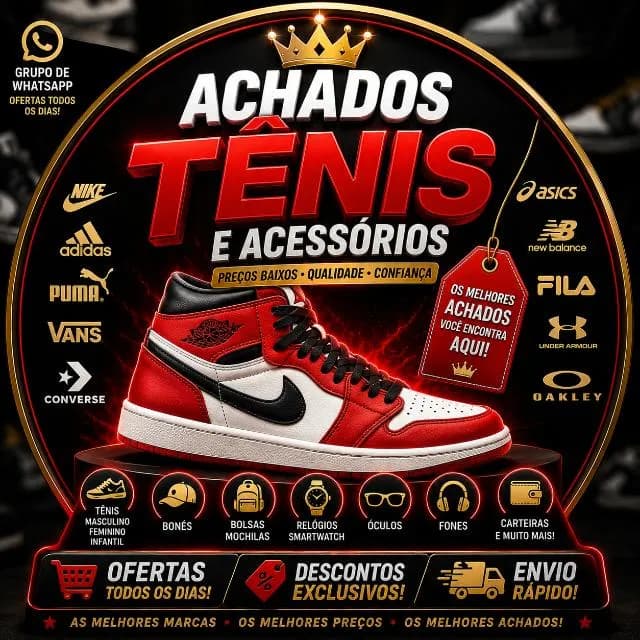 Achados Premium – Tênis & Acessórios