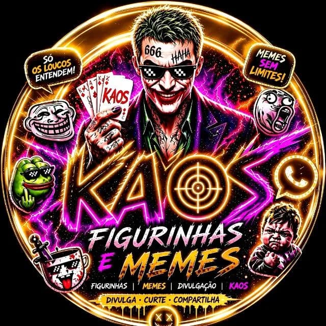 KAOS MEMES FIGURINHAS🔥