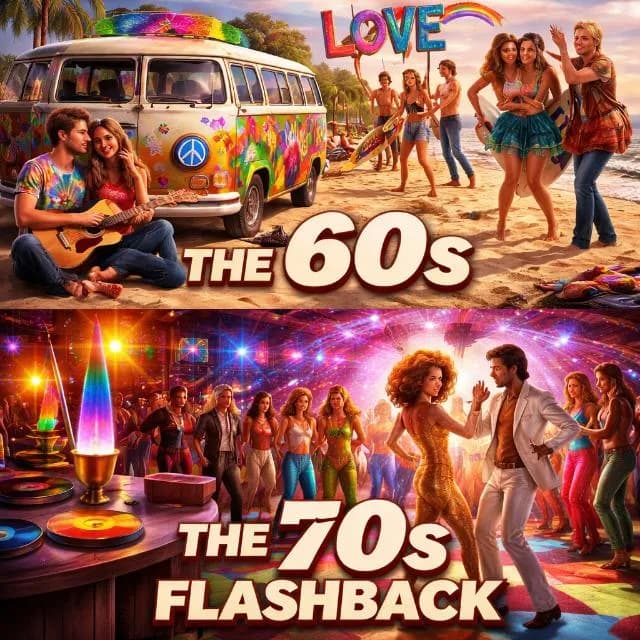 Flashbacks Dos Anos 50, 60, 70, 80, 90