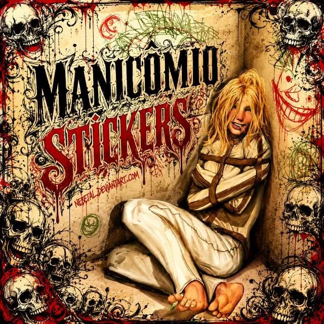 Manicomio Stickers