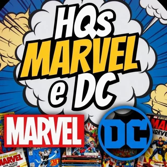HQs Marvel e DC