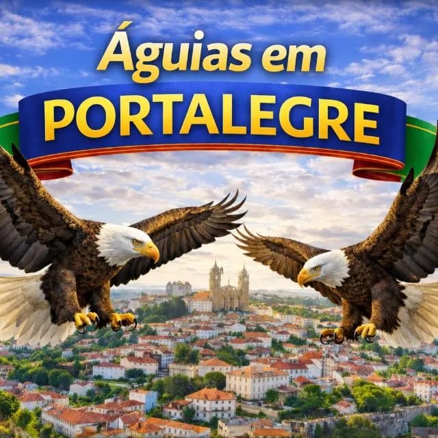 🦅🇵🇹ÁGUIAS EM PORTALEGRE 🇵🇹