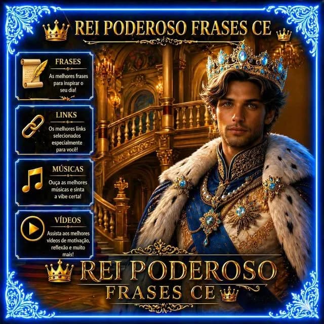 Rei Dos Poderosos Frases E Conteudos