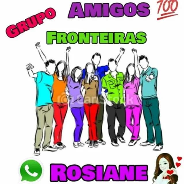 Amigos Fronteiras — grupos de WhatsApp