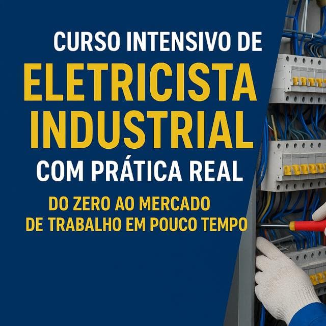 Aprenda e Cresça na Elétrica Industrial