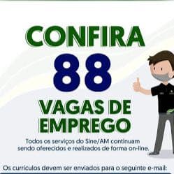 Balão Sine de Empregos — grupos de WhatsApp