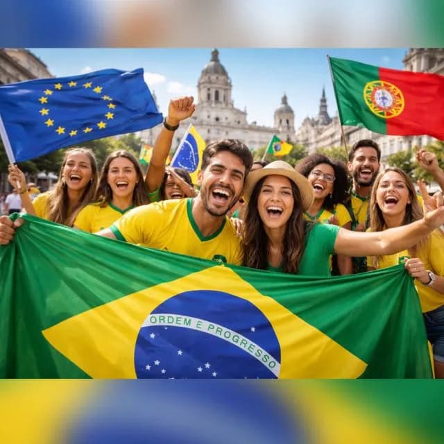 Brasileiros Na Europa — grupos de WhatsApp