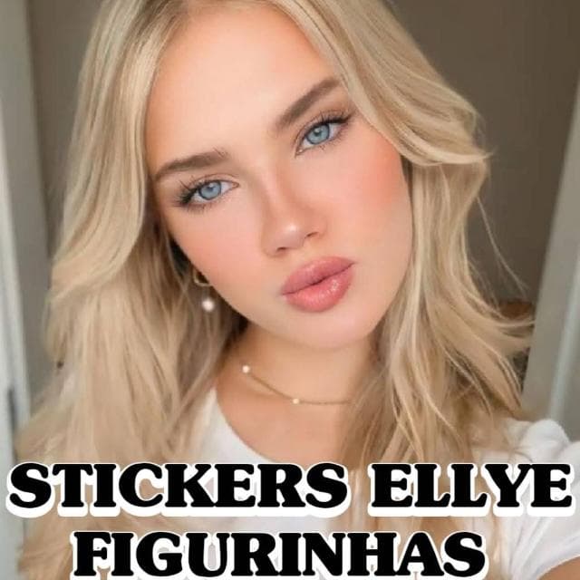 Stickers Ellye Figurinhas — grupos de WhatsApp