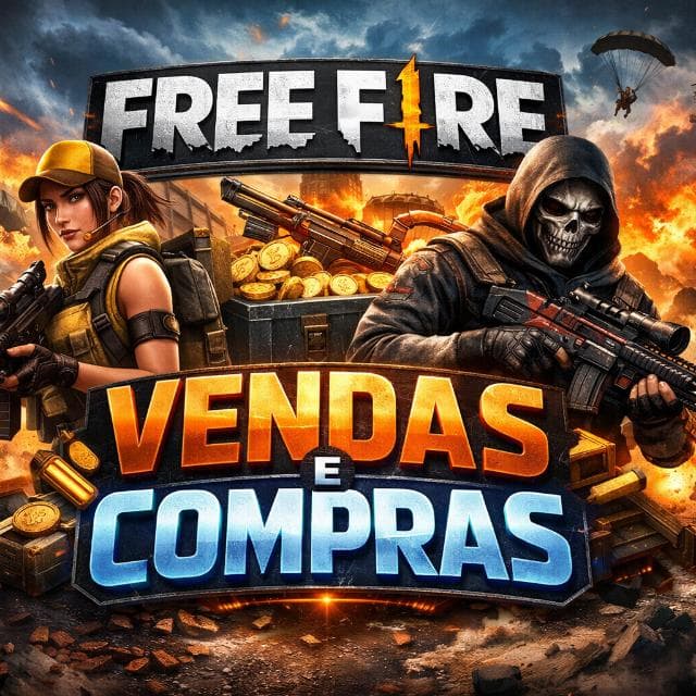 Compras e Vendas de Conta de Free Fire — grupos de WhatsApp