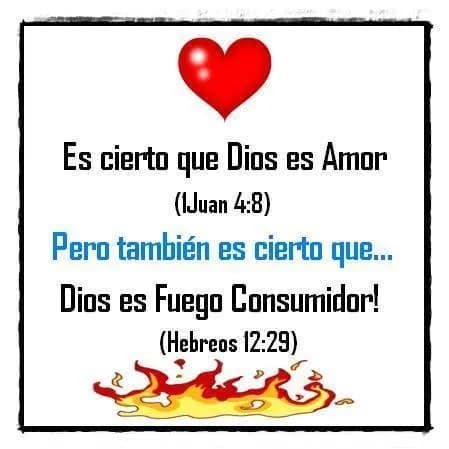 Dios Es Amor Y Fuego Consumidor Internacional