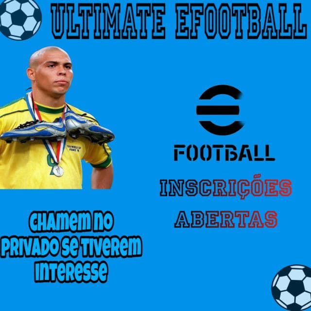 Inscricao Ultimate eFootball (1a Edicao) — grupos de WhatsApp