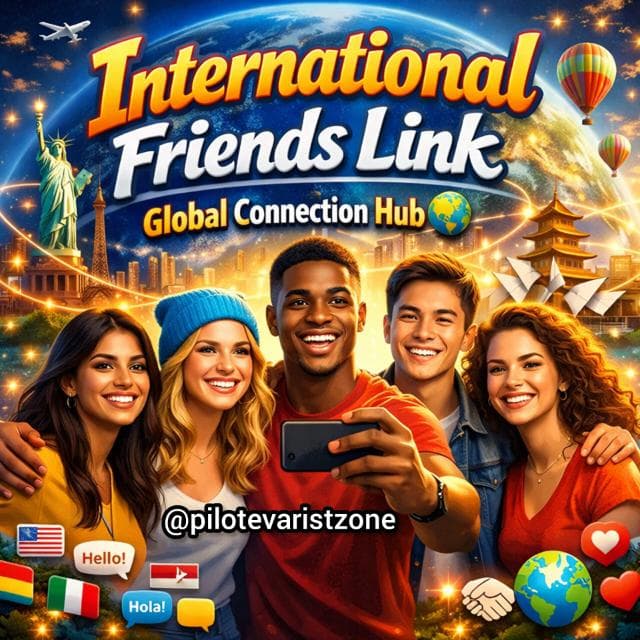International Friends Link​(Global Connection Hub 🌍) — WhatsApp groups