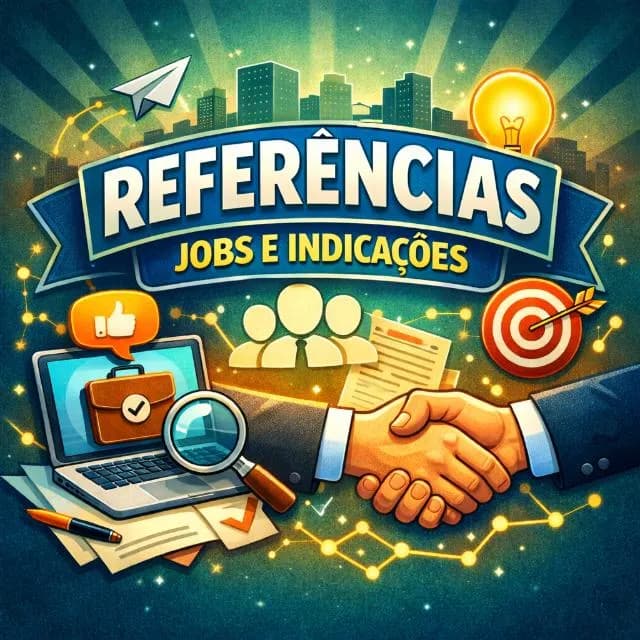 🧜‍♀️REFERÊNCIAS, JOBS E INDICAÇÕES🌟