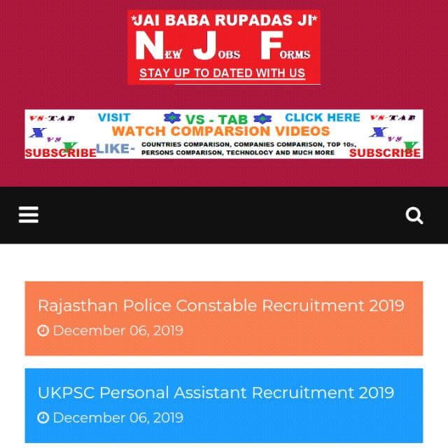 New Jobs Forms — WhatsApp groups