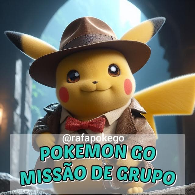 Pokémon Go - Missão de Grupo — grupos de WhatsApp