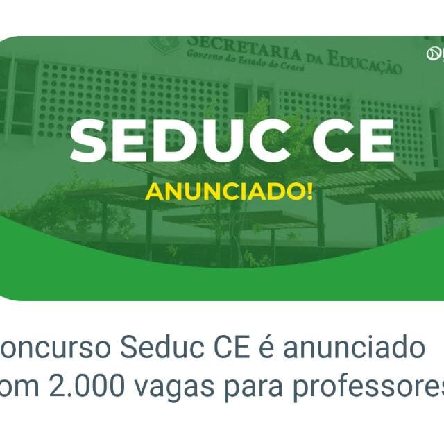 SEDUC CE 2026
